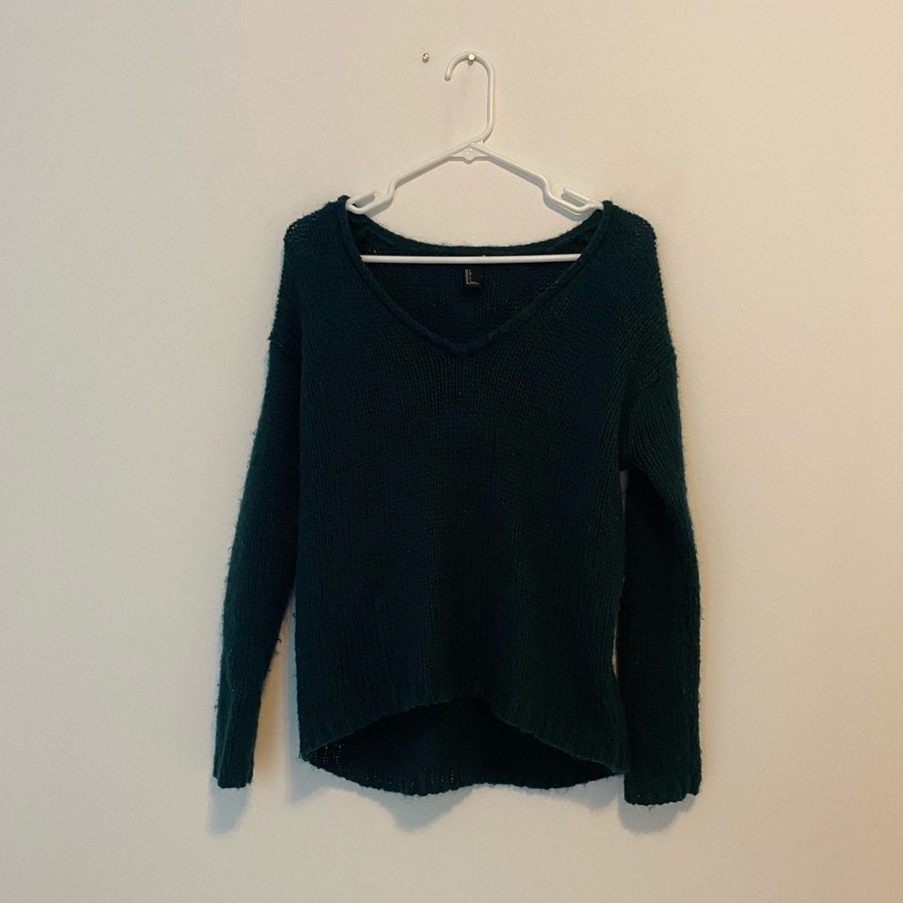 Forever21 Dark Green Sweater